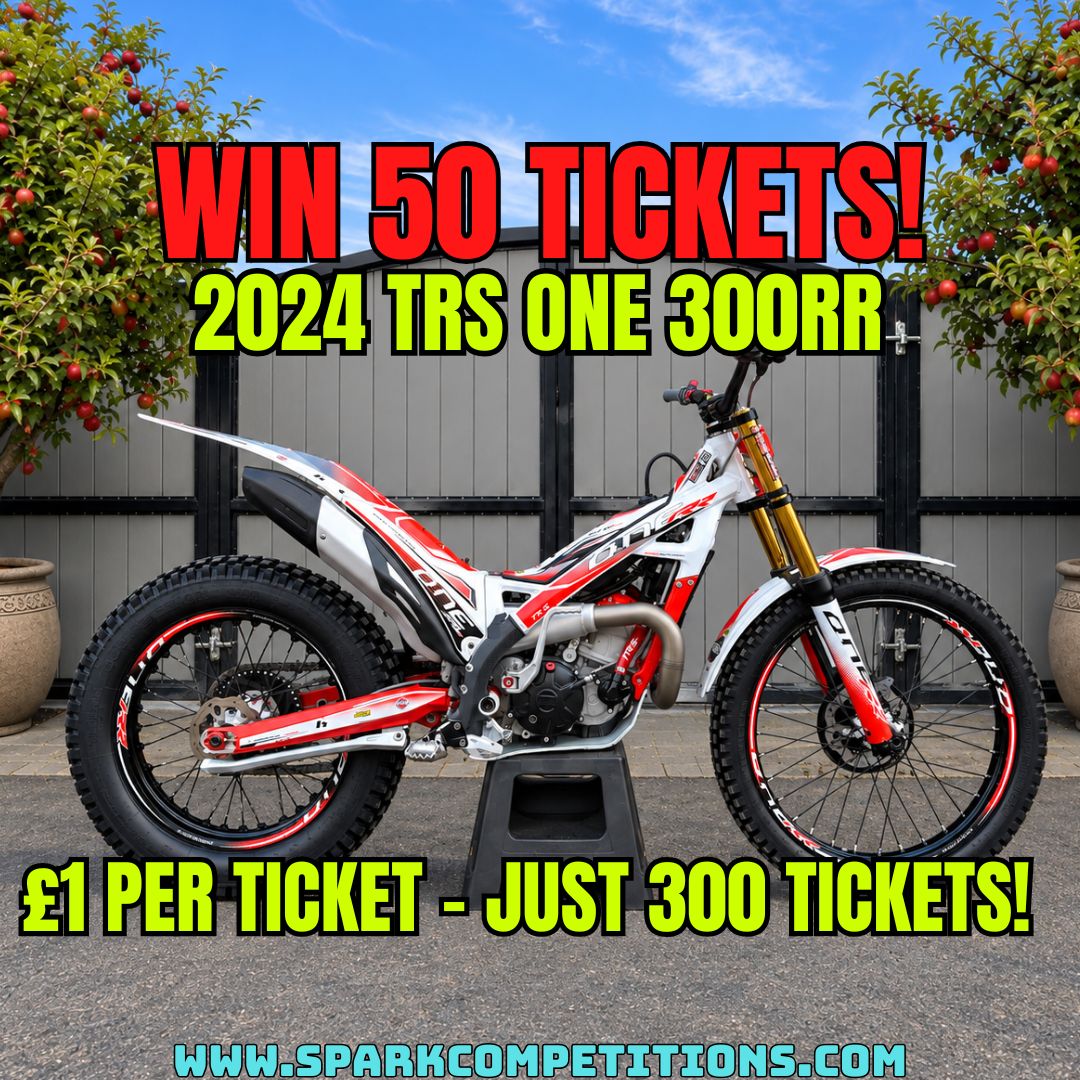 WIN 50 TICKETS ON THE TRS ONE 300RR