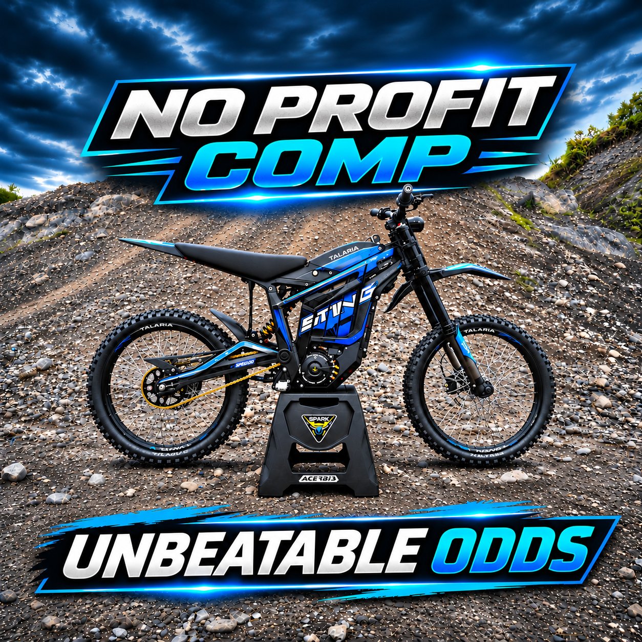 NO PROFIT COMP - WIN A BRAND NEW TALARIA STING R - FOR UNBEATABLE ODDS!