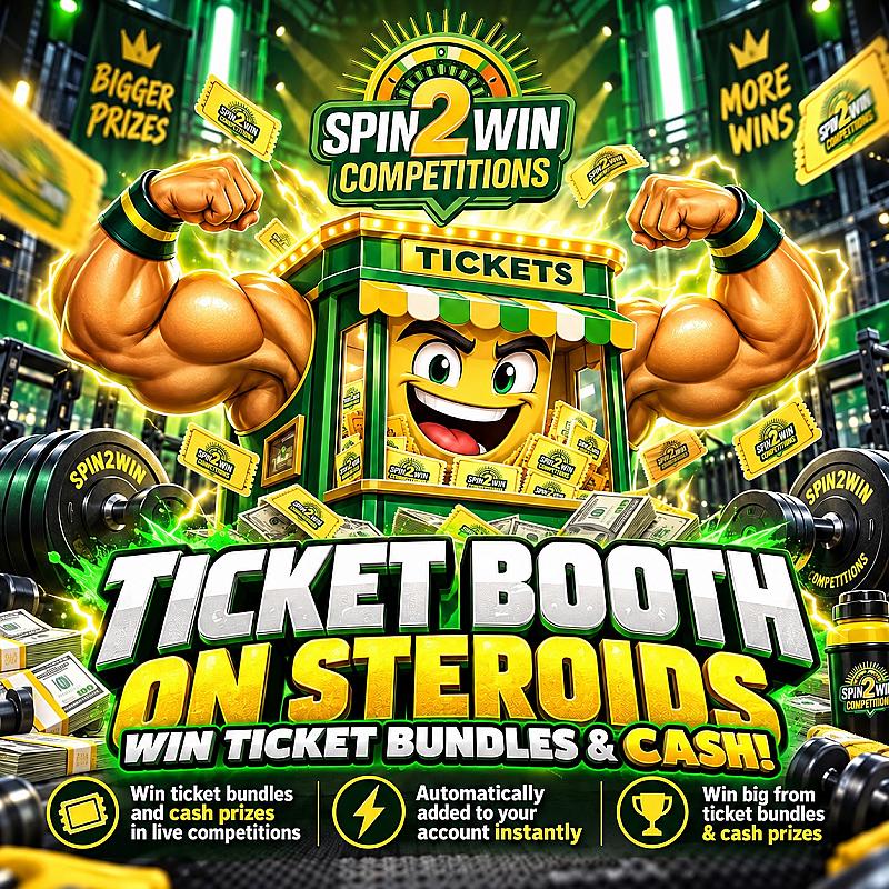 🏋️ TICKET BOOTH ON STEROIDS 🏋️