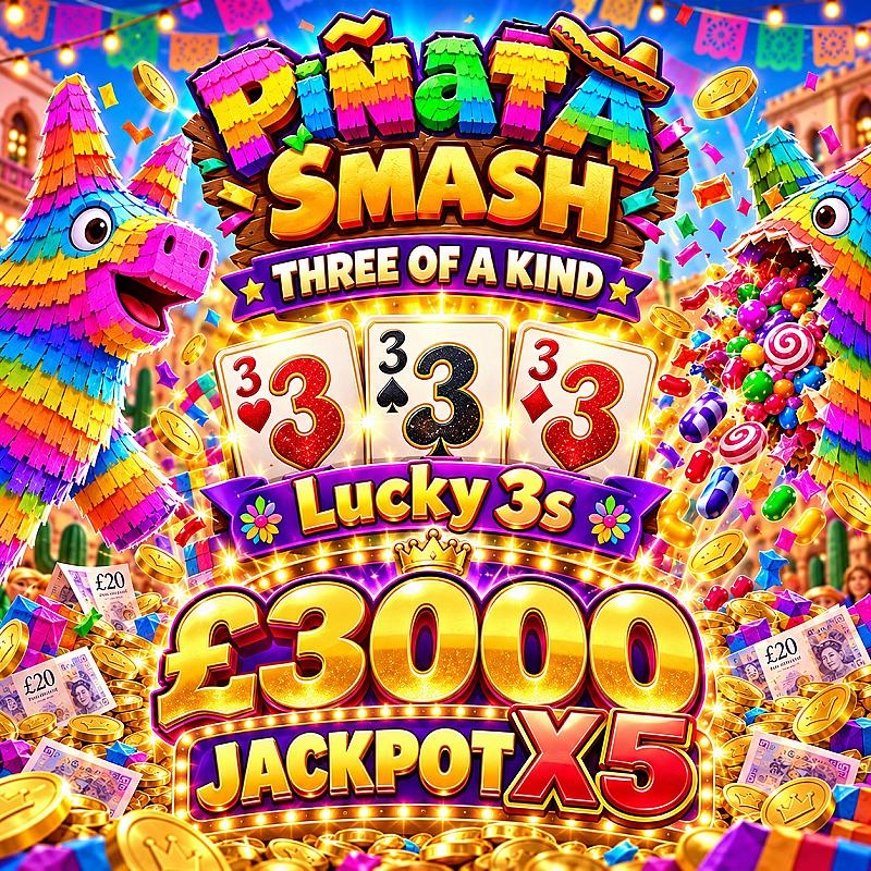 Piñata smash - Three of a kind ♦️ 