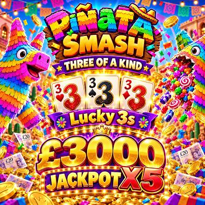 Piñata smash - Three of a kind ♦️ 