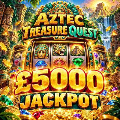 Aztec Treasure Quest - £5000 Jackpot!