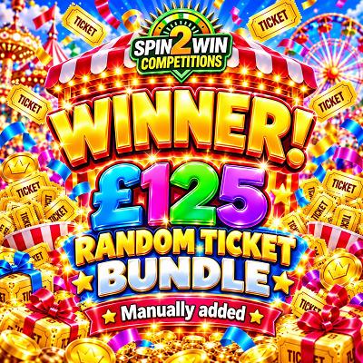 £125 RANDOM TICKET BUNDLE
