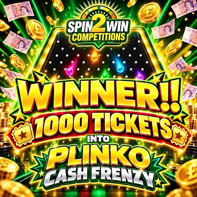1000 TICKETS INTO PLINKO CASH FRENZY