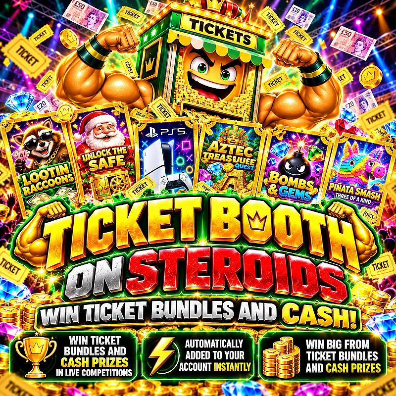 🏋️ TICKET BOOTH ON STEROIDS 🏋️ #2