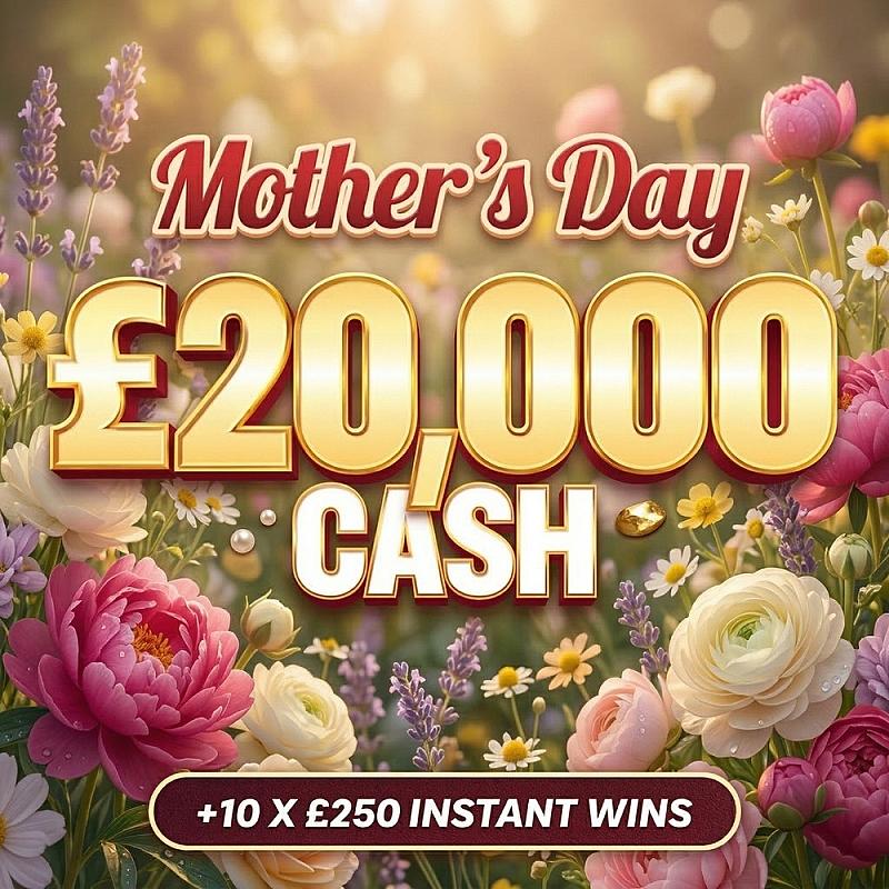 Win £20,000 Cash