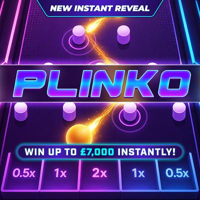 Plinko - 1 IN 5 WINS
