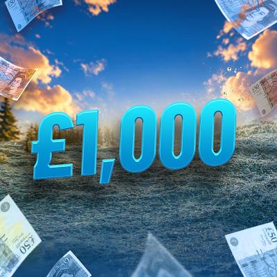 £1,000 Cash