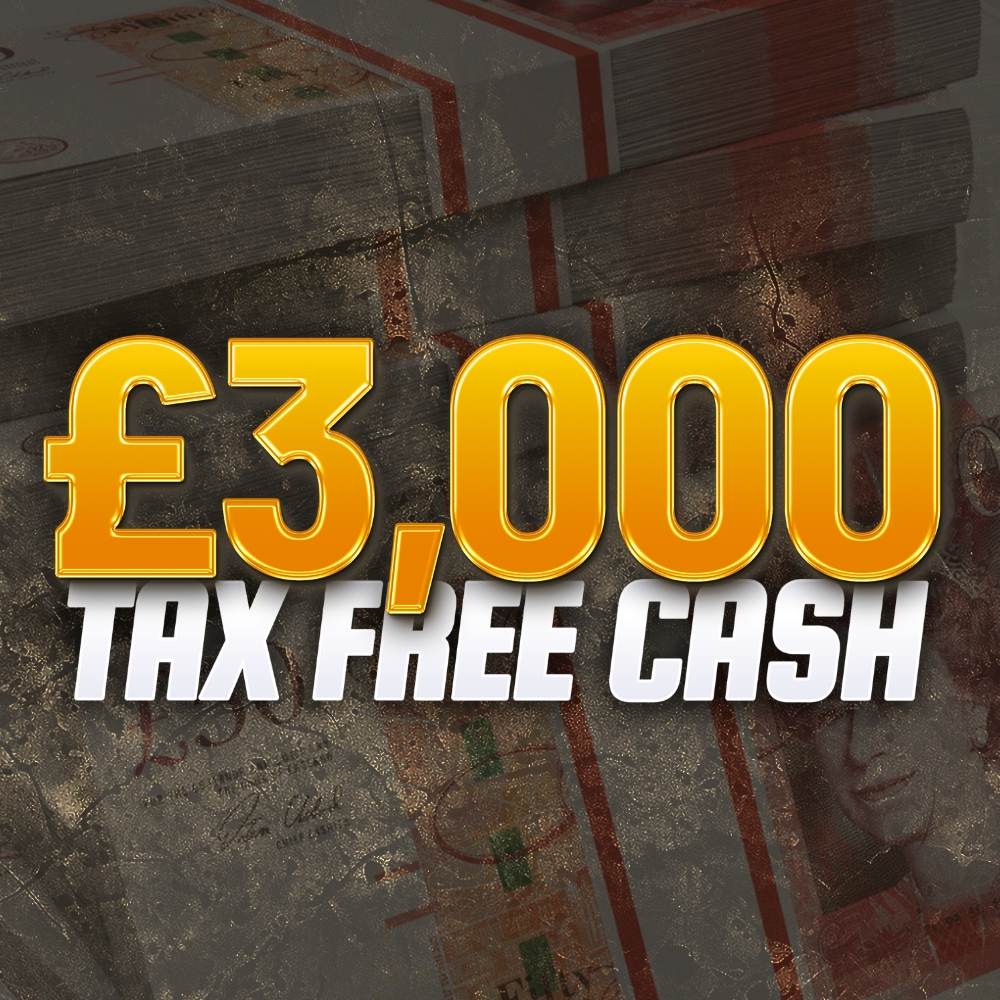 £3,000 Cash