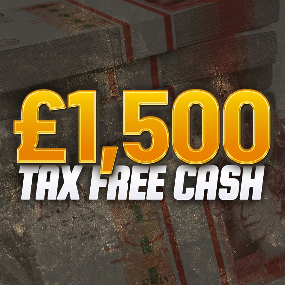 £1,500 Cash