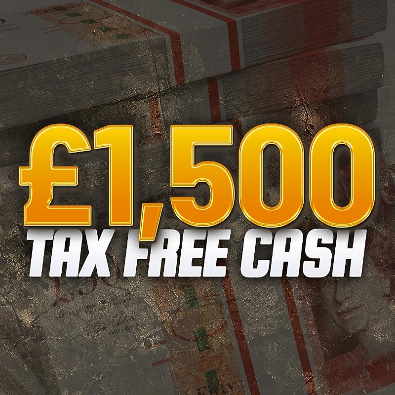 £1,500 Cash