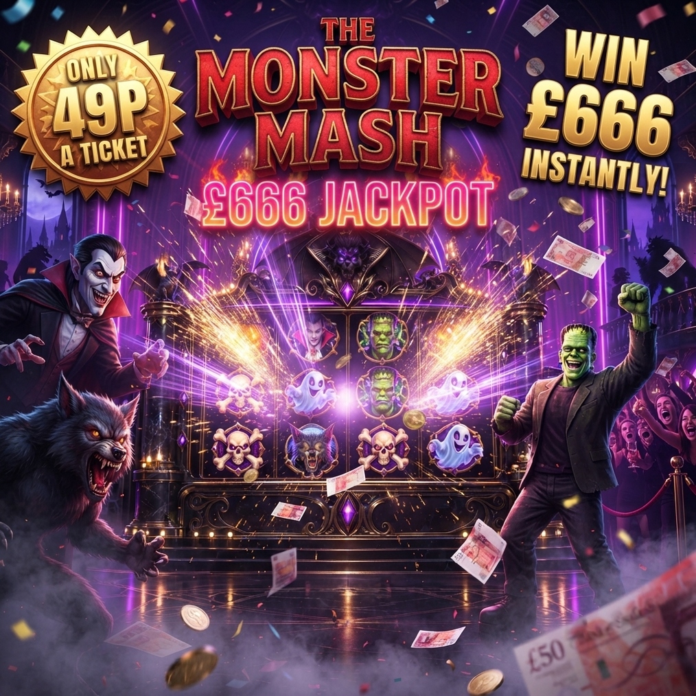 THE MONSTER MASH: £666 JACKPOT
