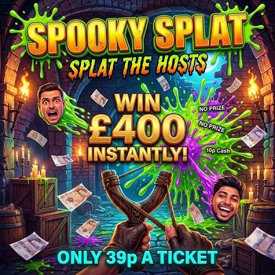 50 Splat Tickets (worth £19.50)
