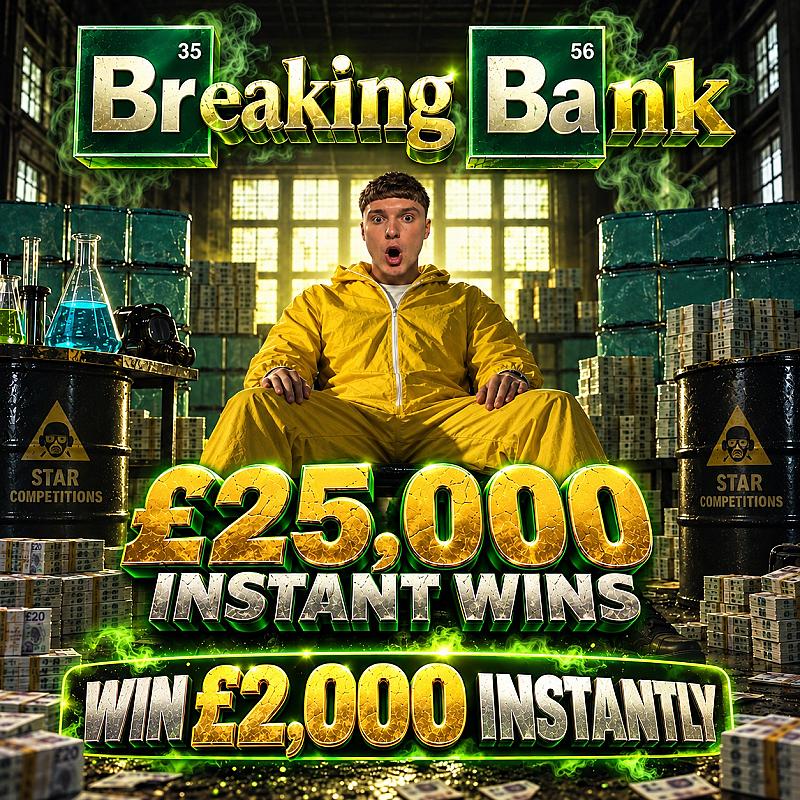 🧊 Breaking Bank + £500 End Prize 