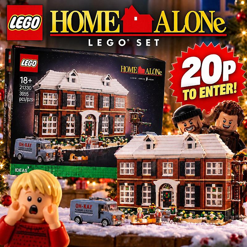 WIN the Home Alone Lego Set 