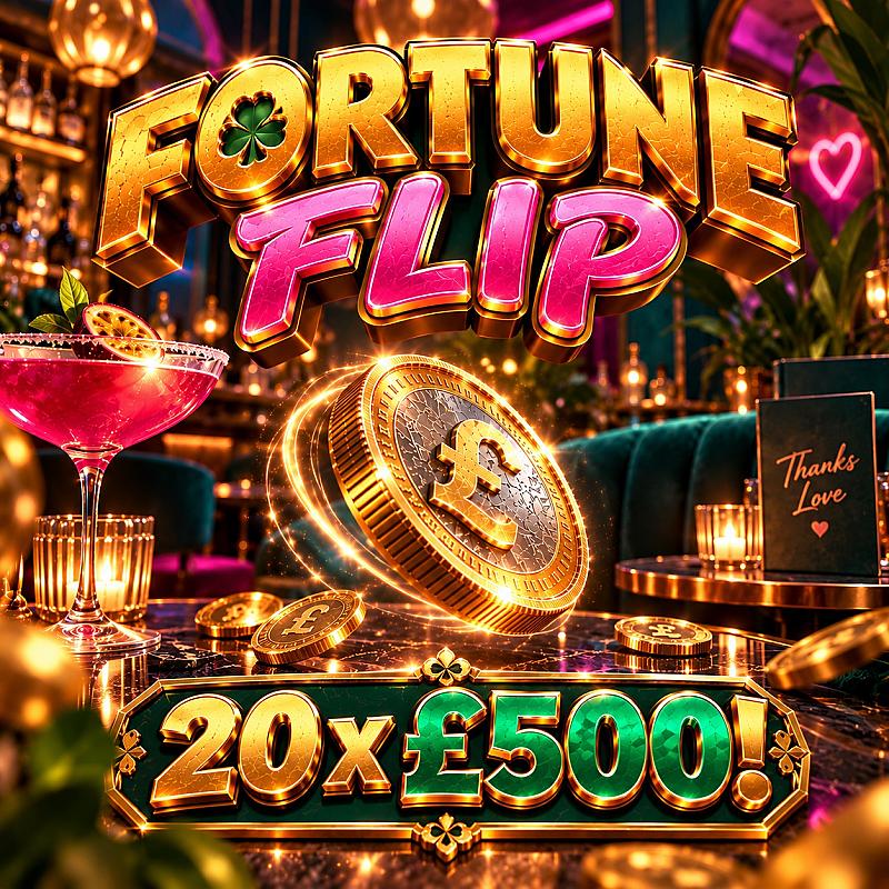 Fortune Flip + £250 End Prize 