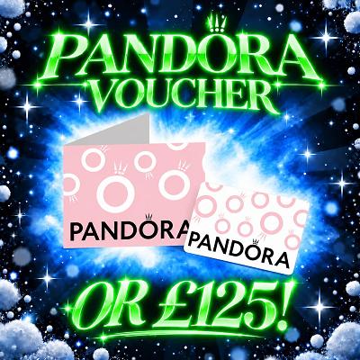 PANDORA VOUCHER OR £125!