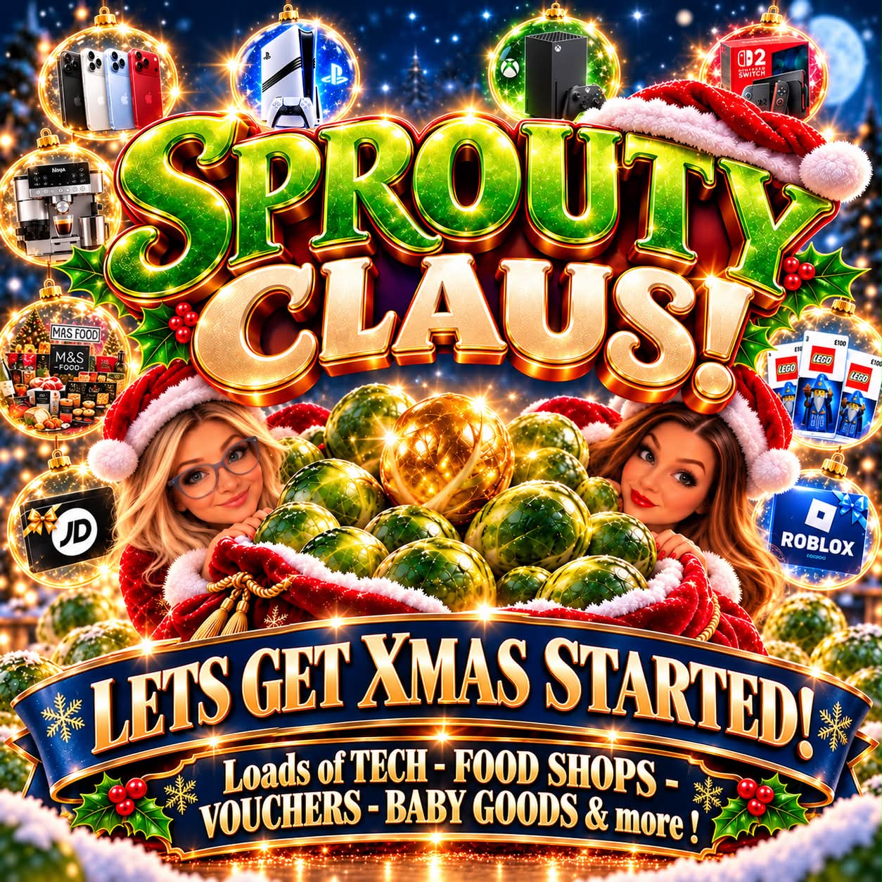 🥬 SPROUTY CLAUS! 🥬