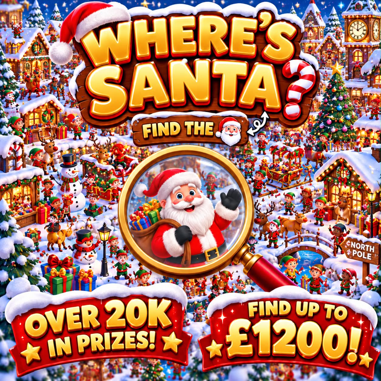 🎅🏻WHERES SANTA?🎅🏻