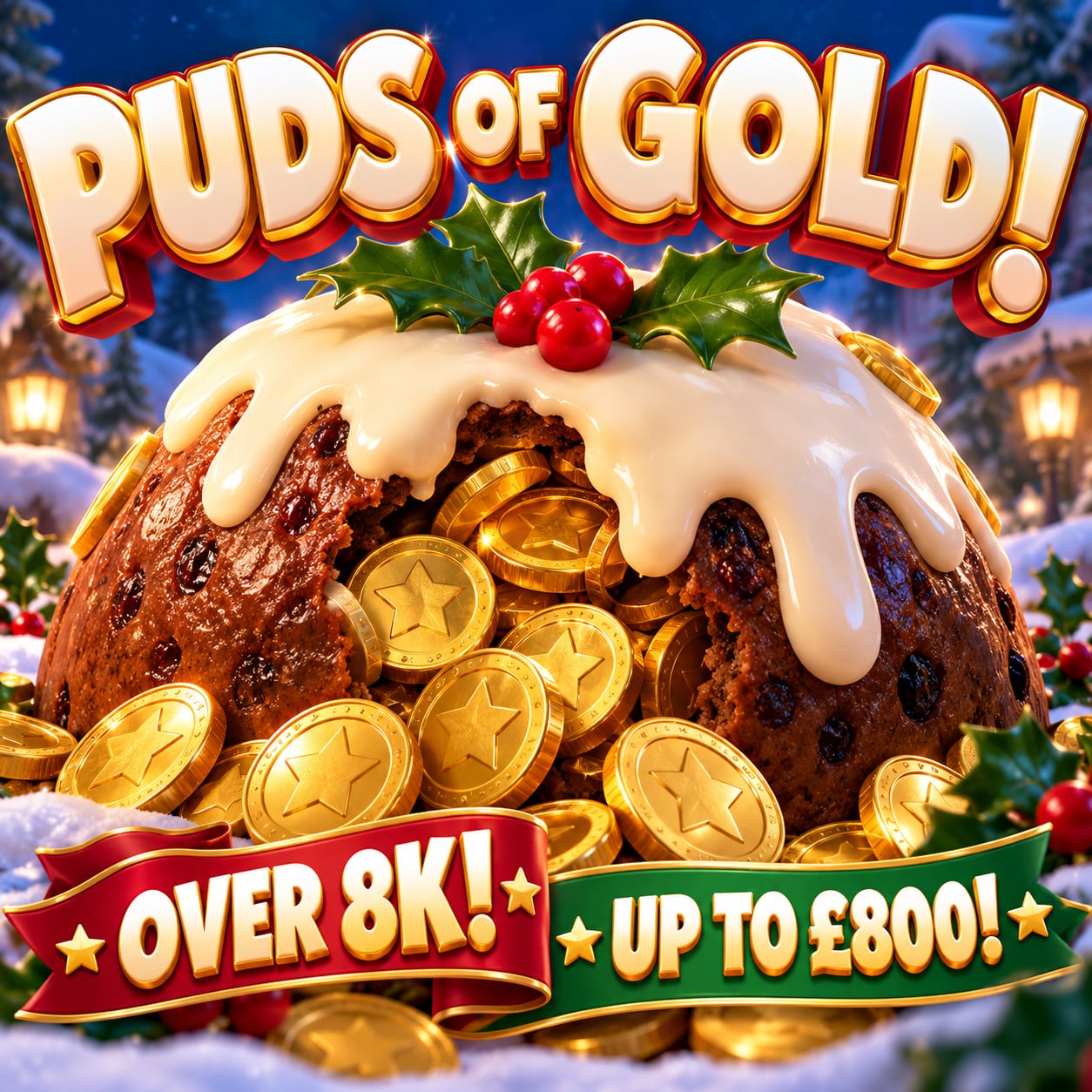🎄🍮 PUDS OF GOLD! 🍮🎄