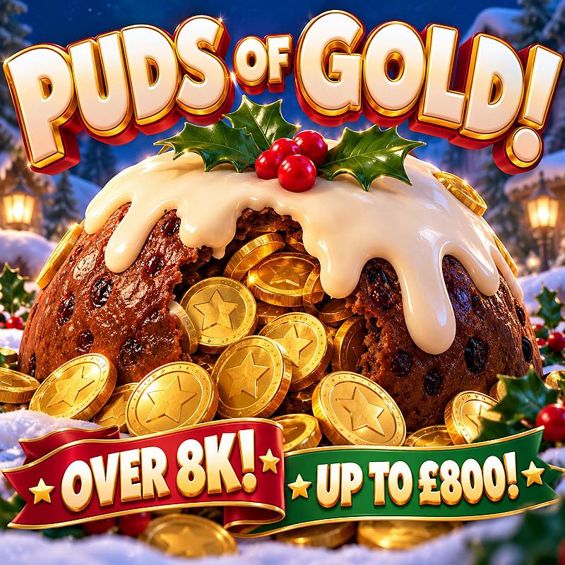 🎄🍮 PUDS OF GOLD! 🍮🎄