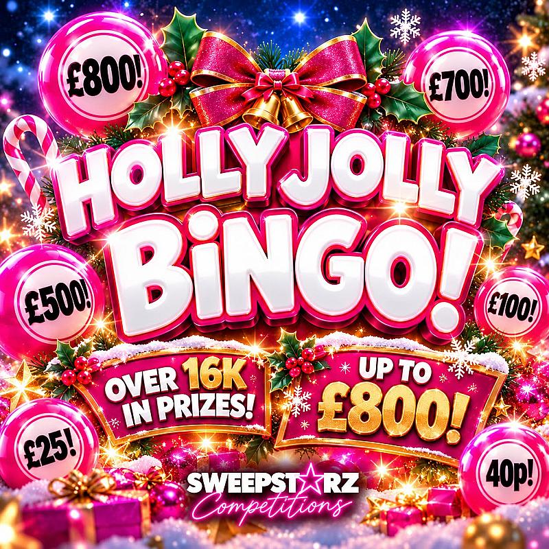 🎄🎅 HOLLY JOLLY BINGO!! 🎅🎄
