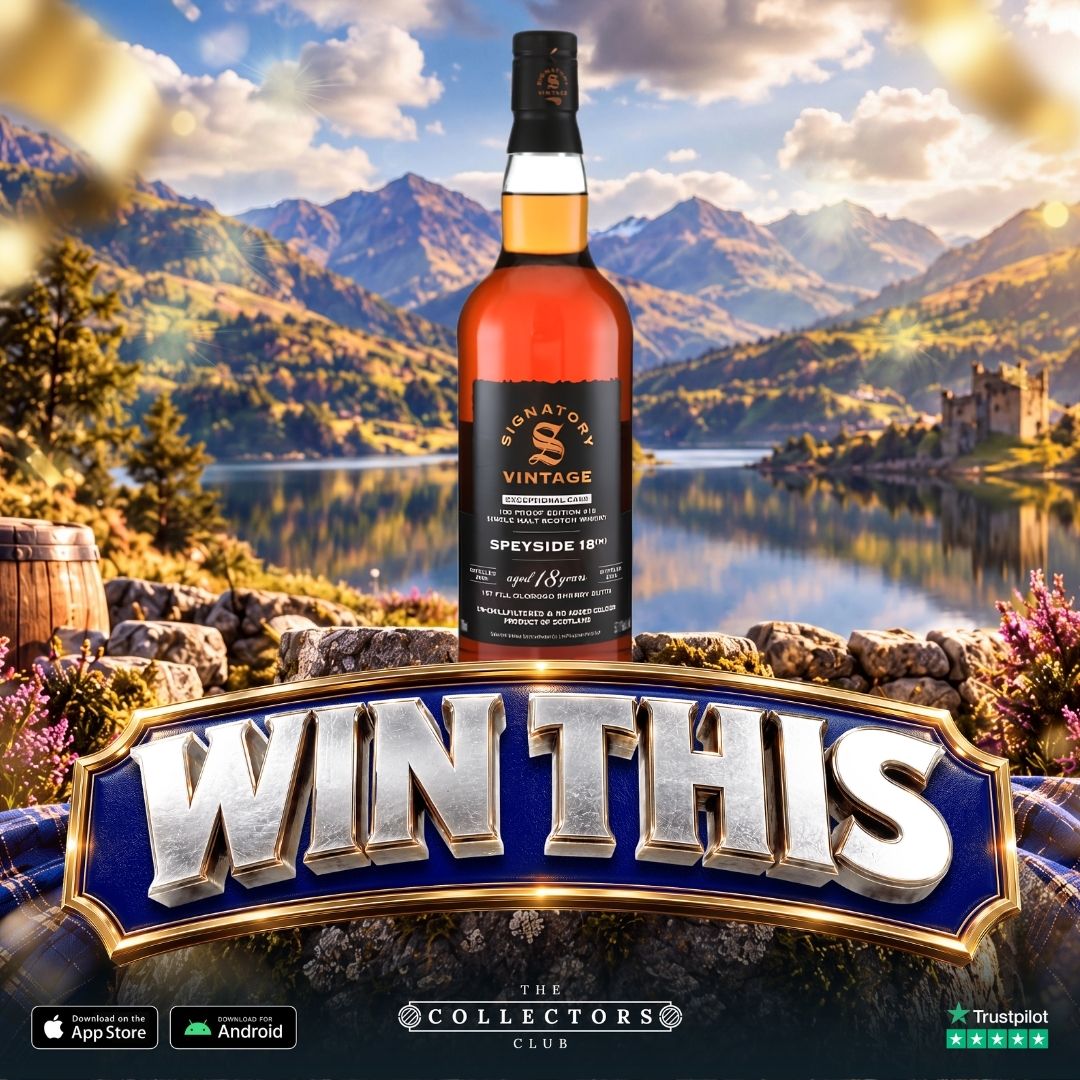 WIN THIS Speyside M 2008 18 Year Old Signatory 100 Proof 18!