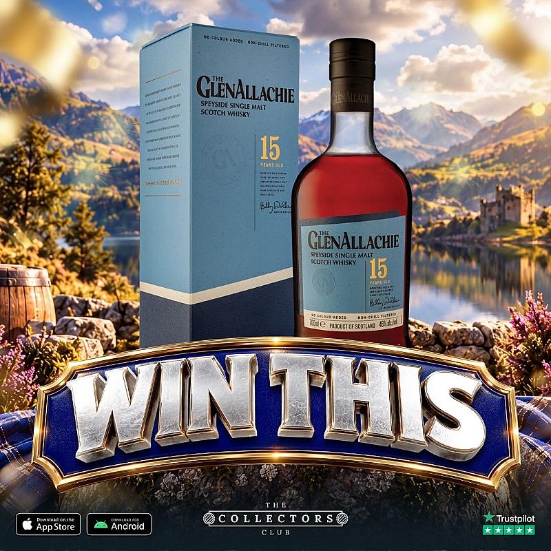 WIN THIS GLENALLACHIE 15 YEAR OLD!