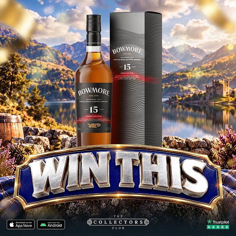 WIN THIS BOWMORE 15 YEAR OLD!