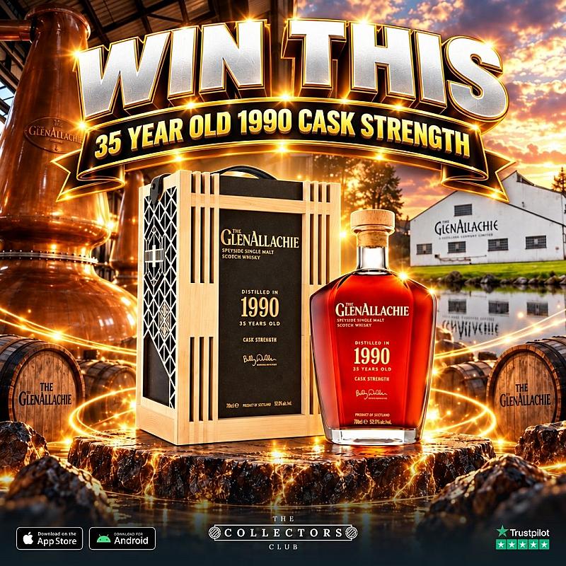 WIN THIS GLENALLACHIE 35 YEAR OLD CASK STRENGTH!