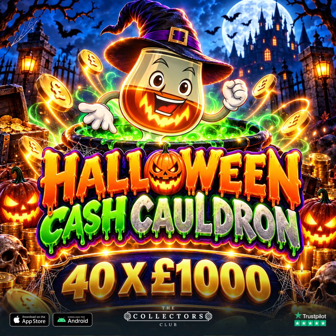THE HALLOWEEN CASH CAULDRON! £40,000 CASH!