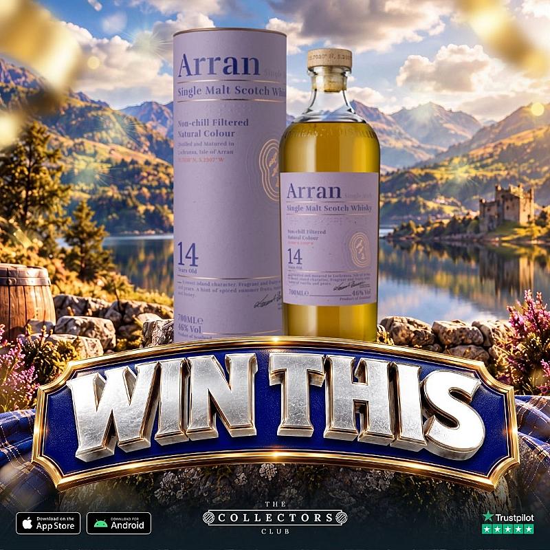 WIN THIS ARRAN 14 YEAR OLD!