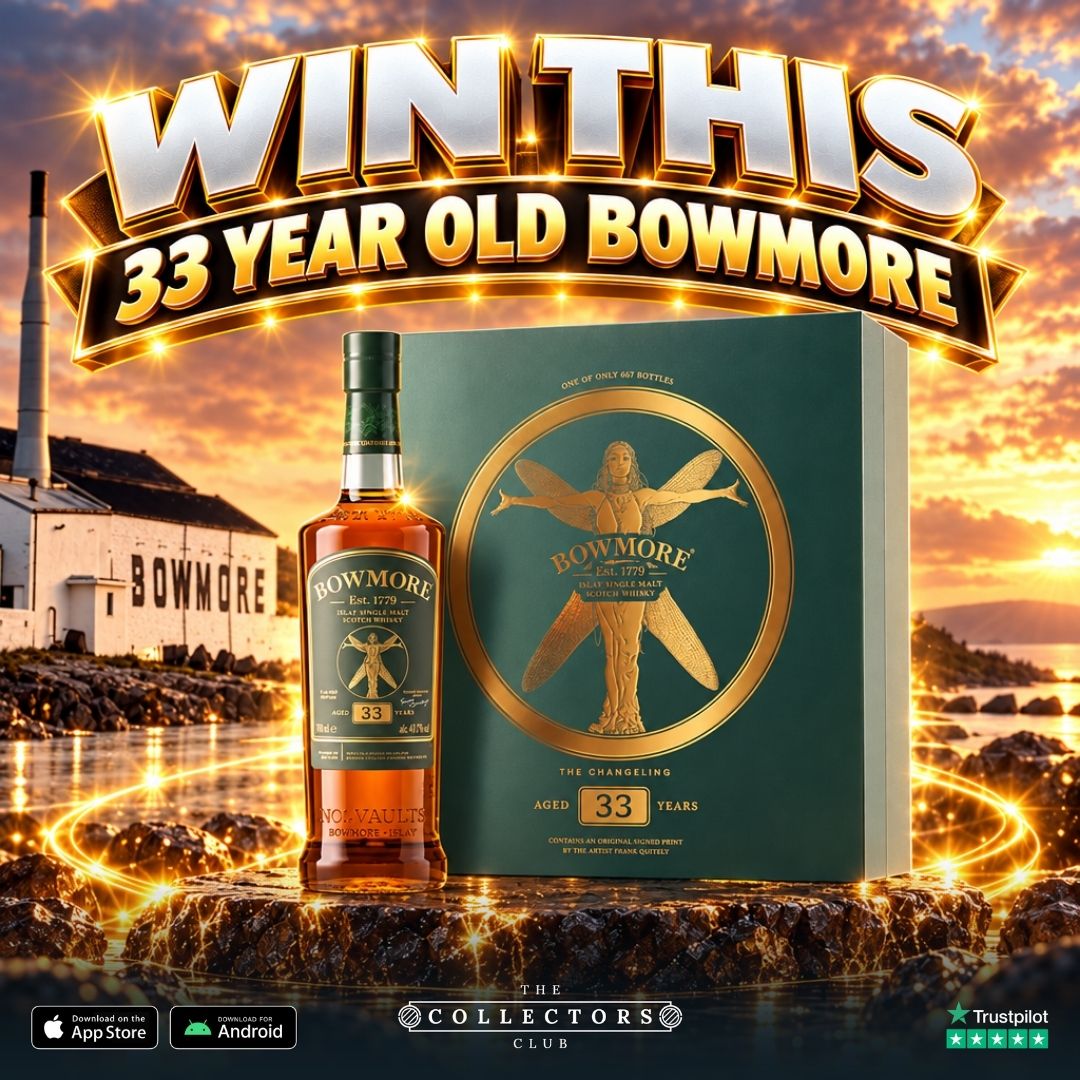 WIN THIS BOWMORE 33 YEAR OLD - THE CHANGELING - FRANK QUITELY - RARE BOTTLE!