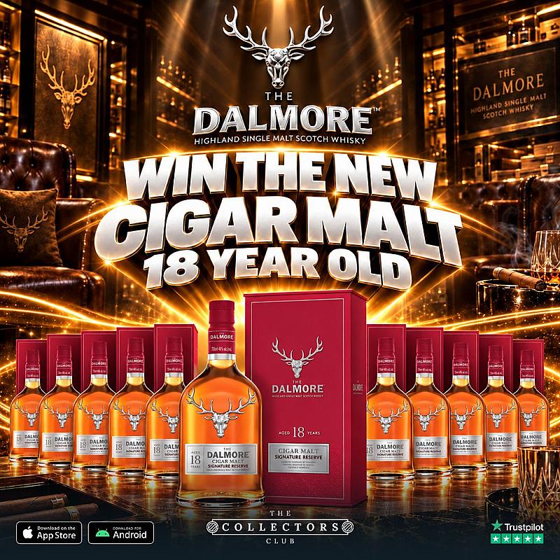 THE BRAND NEW CIGAR MALT RESERVE 18 YEAR OLD! BRAND NEW WHISKY! 