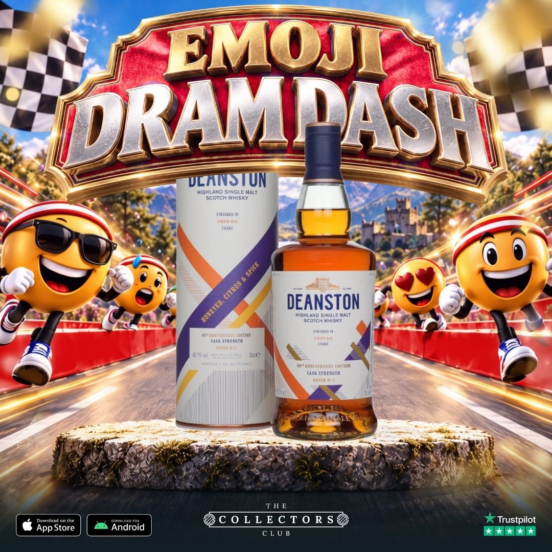 EMOJI RACE! DEANSTON VIRGIN OAK BATCH STRENGTH!