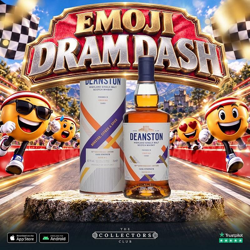 EMOJI RACE! DEANSTON VIRGIN OAK BATCH STRENGTH!