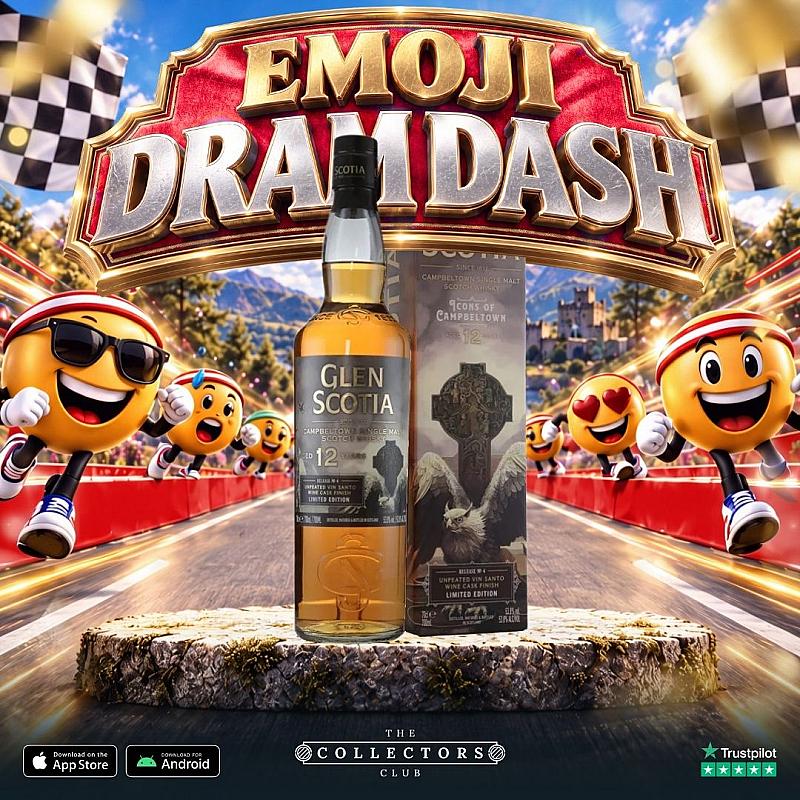 EMOJI RACE! GLEN SCOTIA 12 YEAR OLD 