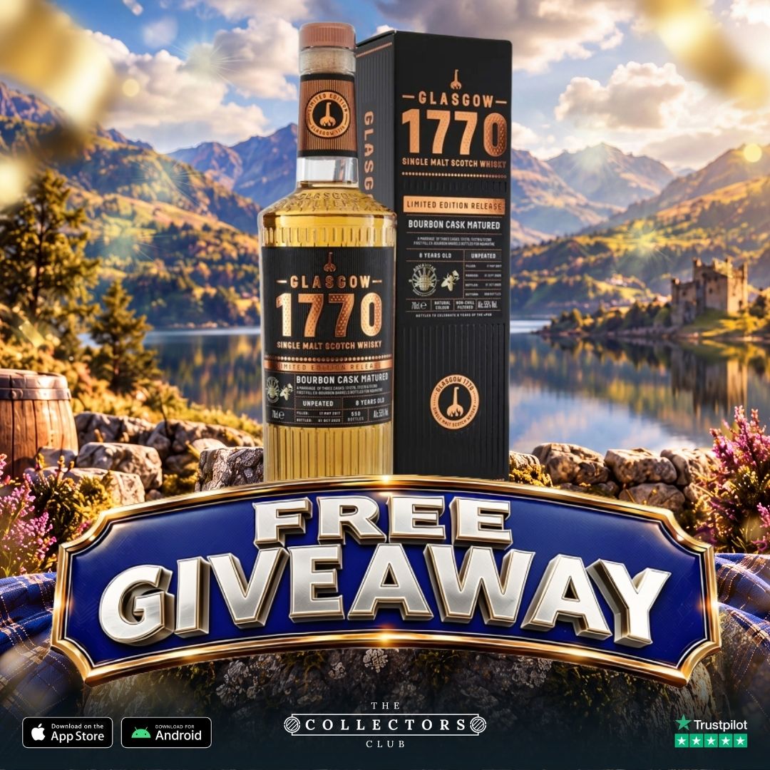 FREE GIVEAWAY! GLASGOW 1770 AQUAVITAE!