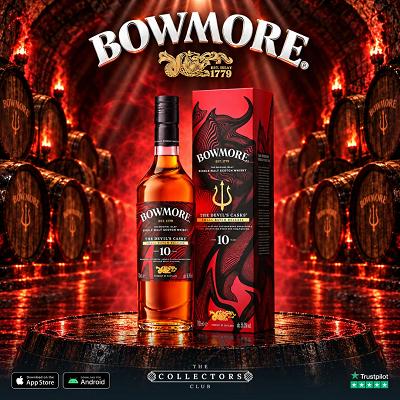 BOWMORE 10 YEAR OLD DEVIL'S CASK 2026!
