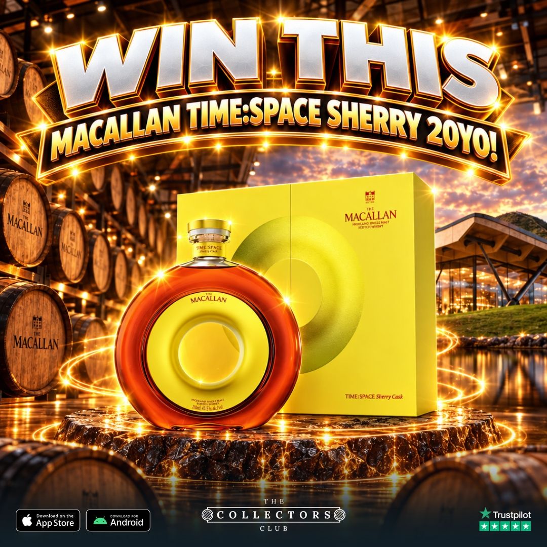 WIN THIS MACALLAN TIME:SPACE SHERRY CASK 20 YEAR OLD!