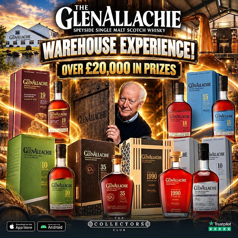 THE GLENALLACHIE WAREHOUSE EXPERIENCE + INSTANT WINS!