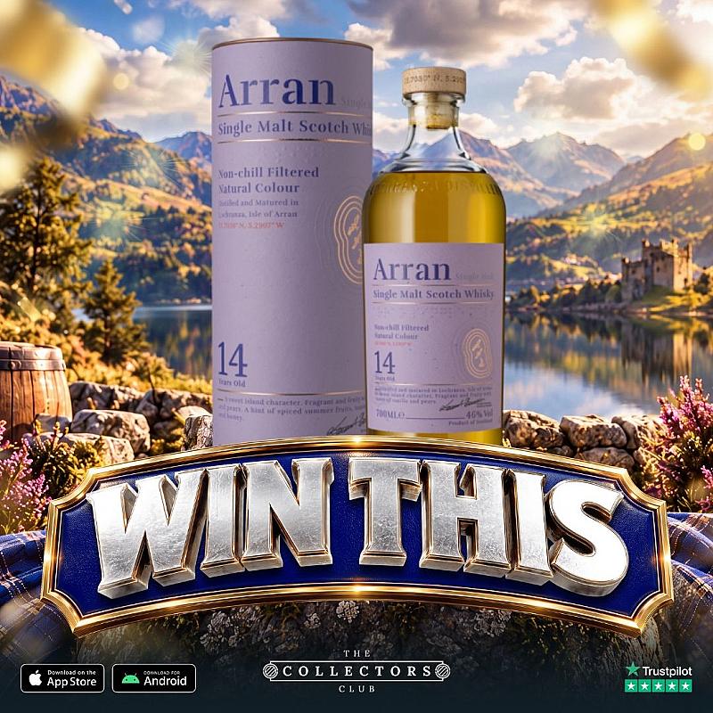 WIN THIS ARRAN 14 YEAR OLD!