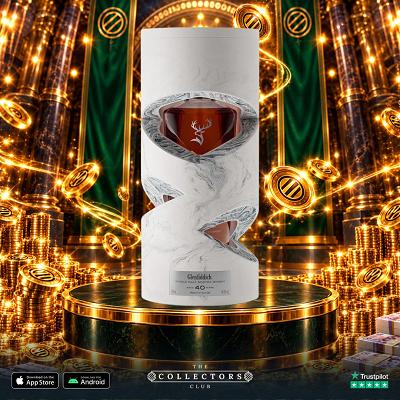 Glenfiddich 40 Year Old Cumulative Time or £3000