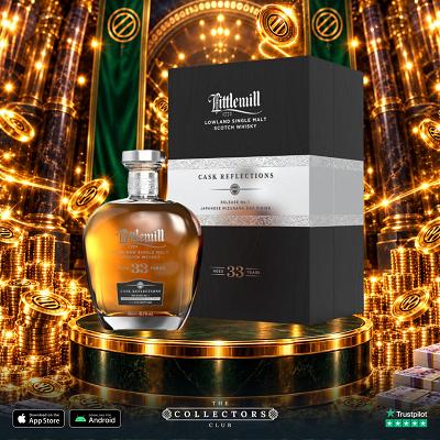 Littlemill 33 Year Old Cask Reflections Mizunara or £2500 Cash