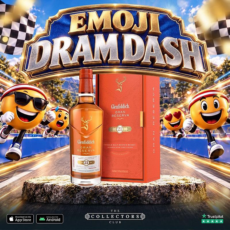 EMOJI DRAM DASH - Glenfiddich 21 Year Old Gran Reserva! 