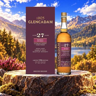 Glencadam 1996 27 Year Old Reserva de Jerez Oloroso Sherry Cask Finish