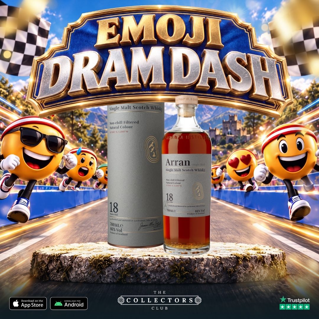 EMOJI DRAM DASH - Arran 18YO!