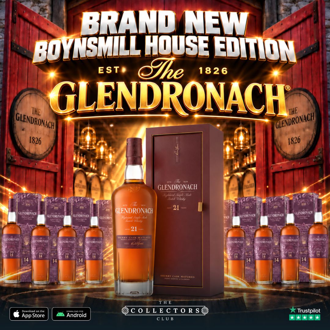WIN GLENDRONACH BRAND NEW 14YO BOYNSMILL HOUSE EDITION + BONUS END PRIZE GLENDRONACH 21YO!