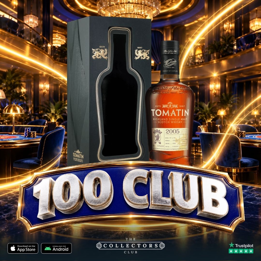 THE 100 CLUB! WIN THIS TOMATIN 2005 UK EXCLUSIVE BOURBON CASK!