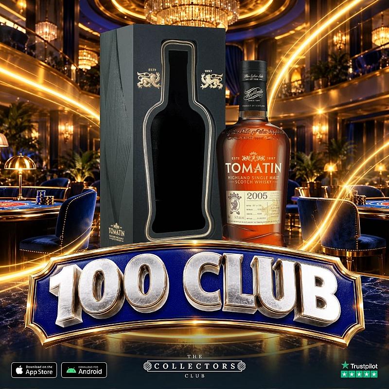 THE 100 CLUB! WIN THIS TOMATIN 2005 UK EXCLUSIVE BOURBON CASK!